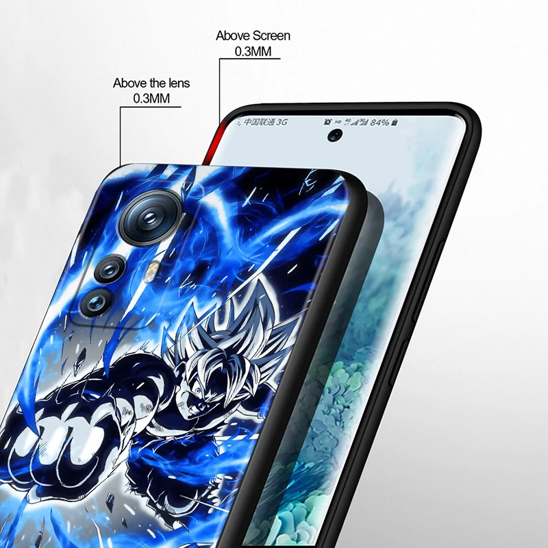 G-גוקו D-Dragon Ball Z אנימה Xiaomi Mi 13 12T 12 11T 11i 11 A3 10T 10 CC9E 9 Pro Lite אולטרה 5G טלפון שחור תיק