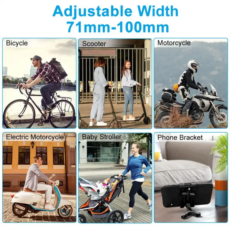אוניברסלי סגסוגת אלומיניום אופנוע אופניים כידון הר מחזיק עבור טלפון הסלולרי GPS לעמוד מכני בעל אופניים אביזרים