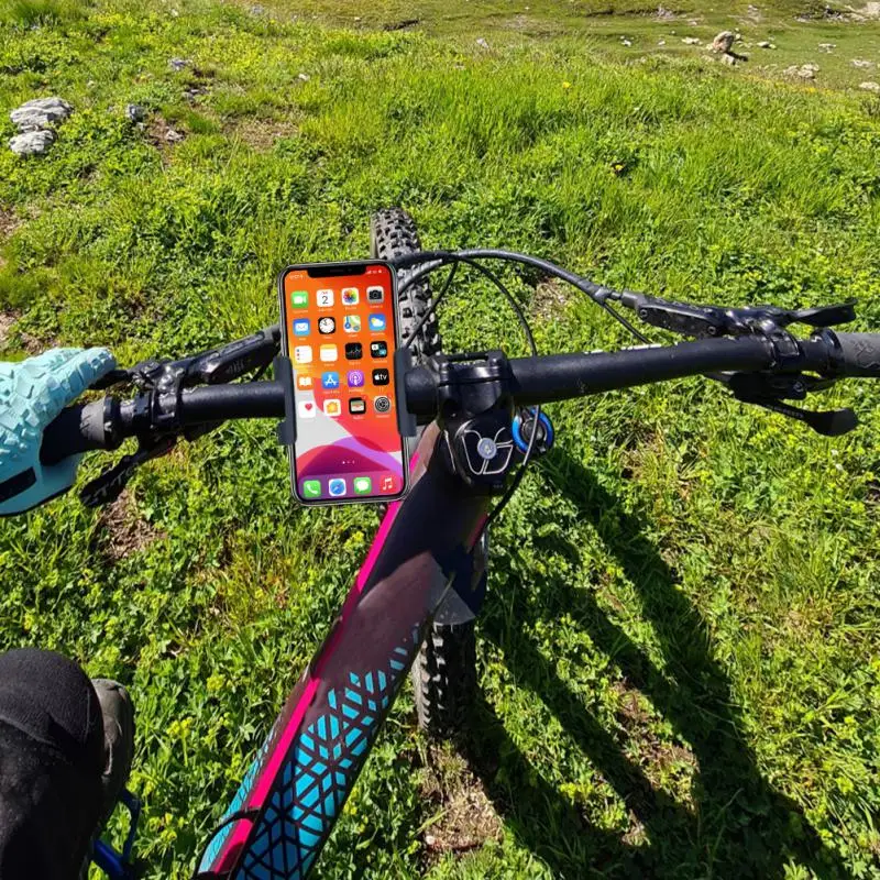 אוניברסלי סגסוגת אלומיניום אופנוע אופניים כידון הר מחזיק עבור טלפון הסלולרי GPS לעמוד מכני בעל אופניים אביזרים