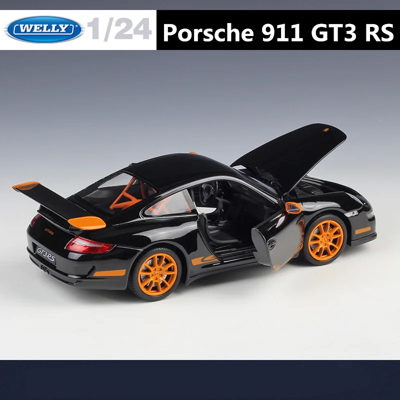 גז 1:24 פורשה 911 GT3 RS סגסוגת לעקוב אחר מכונית ספורט מודל Diecast מתכת צעצוע מכונית מירוץ דגם גבוה סימולציה אוסף ילדים מתנה