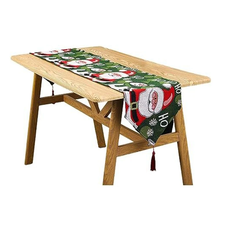 חג המולד מפת שולחן חג המולד דפוס שולחן רץ המפה רחיץ דקרון מפת שולחן לחג המולד,חורף,חג עמיד