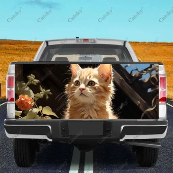 פרוותי חמוד חתול מרגיע משאית מנגלים לעטוף מקצועי כיתה חומר אוניברסלי מתאים בגודל מלא משאיות עמיד