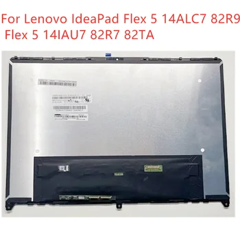 14.0 מסך מגע LCD דיגיטלית הרכבה עבור Lenovo ideaPad Flex 5 14IAU7 14ALC7 14ABR8 14IRU8 82R7 82R9 82XX 82Y0 לוח התצוגה
