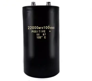 100v 22000uf 50x105mm באיכות גבוהה, קבלים אלקטרוליטיים רדיאלי 22000UF 100V