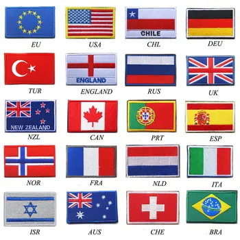 הדגל הלאומי תיקון פסים רקומים רוסיה, טורקיה, צרפת, האיחוד האירופי, הולנד דגל צבאי טקטי תיקונים צבא אפליקציה פס