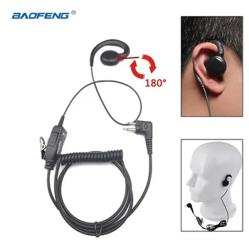 האוזן לחבר אוזניה אוזניות אוזניות מיקרופון PTT המיקרופון עבור Motorola EP450 EP350 CP040 GP300 GP88S CP140 CP160 הווקי טוקי
