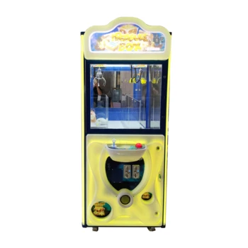 אזור משחקים מקורה ציוד 31 אינץ כפול הצבת במטבעות המשחק צעצועי קטיפה מנוף מכונה למכירה