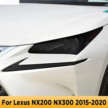 עבור לקסוס NX200 NX300 2015-2020 TPU המכונית חיצוני פנסים קדמיים Anti-Scratch סרט מגן פנסי תיקון אביזרים מדבקה
