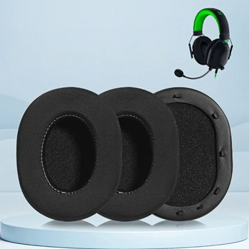 שדרוג כריות אוזניים עבור Blackshark V2 SE אוזניות נוחות משופרת זיכרון ספוג כריות אוזניים Anti-Scratch רך Earpads