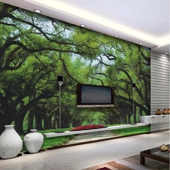 beibehang טפט מותאם אישית 3D ציורי קיר העץ פשוט ואלגנטי מודרני חמים ואלגנטי הטלוויזיה רקע קיר ניירות ציור קיר לעיצוב הבית