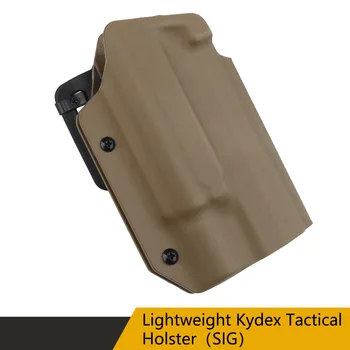 קל משקל Kydex טקטי נרתיק, מתאים אקדח 9 מ מ, סיג P320 יחד עם X300 מהיר להסרה שרוך גומי