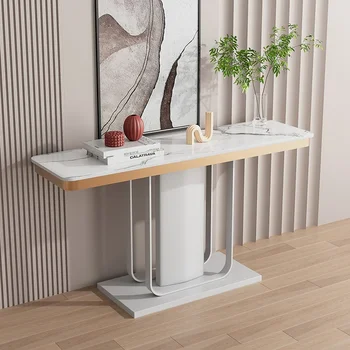 מלבני חדר שינה שולחן קפה יוקרתי מודרני עיצוב אלגנטי תצוגת מינימליסטי שולחן צד בציר Salontafel ריהוט הבית