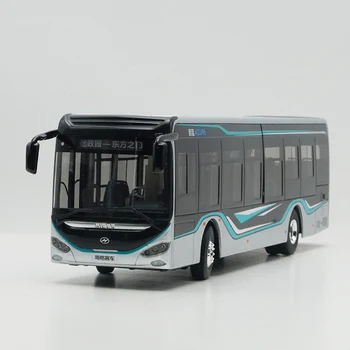 1:42 בקנה מידה Diecast סגסוגת HIGER תאורה גרסה חדשה אנרגיה אוטובוסים צעצועים מכוניות מודל קלאסי למבוגרים אוסף מזכרות מתנות תצוגה
