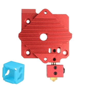 סגסוגת אלומיניום Aero מפזר חום עבור מדפסות 3D מתכת קירור בלוק מכבש ShortRange Hotend רדיאטור