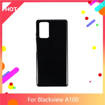 A100 תיק מט רך סיליקון TPU כיסוי אחורי עבור Blackview A100 מקרה טלפון סלים shockproof