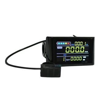 SW900 צבע מסך Ebike תצוגת LCD 24V/36V/48V/60V/72V E-Bike LCD מד תצוגה בלוח Ebike אביזרים