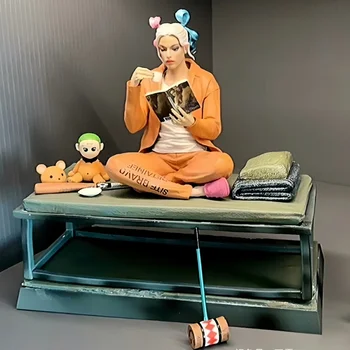 25cm הארלי קווין תנוחת ישיבה היתקליף ' וקר בסרט דמות אנימה פסלון מודל העבודה קישוטים אספנות צעצועים מתנות