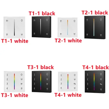 T1-1 T2-1 T3-1 T4-1 4CH*3 א 12-24VDC קורות חיים עמעום לוח מגע בקר RF 2.4 G רווק איזור או מספר אזור שליטה מרחוק זכוכית
