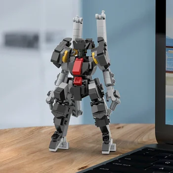 השחור החדש שחף הנדסת Sci-fi דמות רובוט לוחם מודל קרב מכונות מכני לבנים הילדים חג המולד מתנות יום הולדת