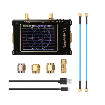 3.2 במסך 3G וקטור Network Analyzer-S-A-A-2 NanoVNA V2 אנטנה מנתח גלים קצרים HF VHF UHF למדוד יחידה להדפסה דו-צדדית מסנן
